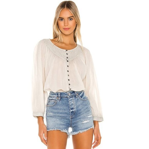 FREE PEOPLE We The Free Cool Meadow Top - Picture 4 of 10